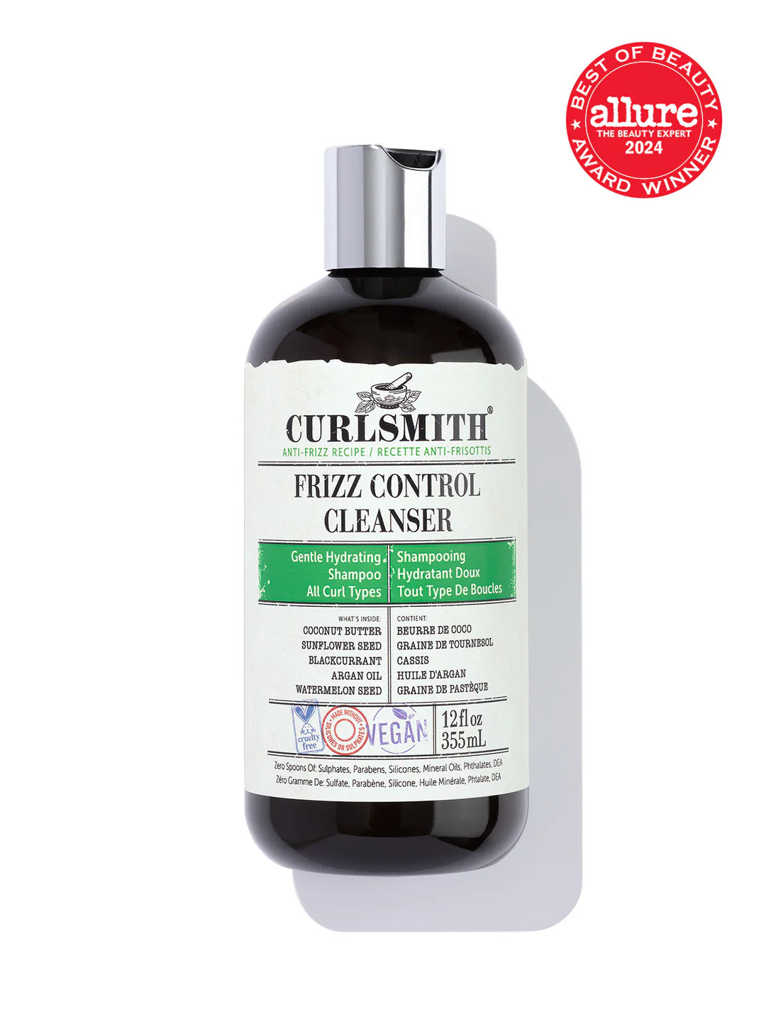 Curlsmith Frizz Control Cleanser 355ml