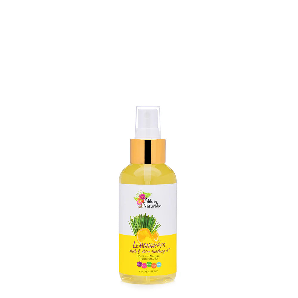 AliKay Naturals Lemongrass Sleek and Shine Finishing Oil