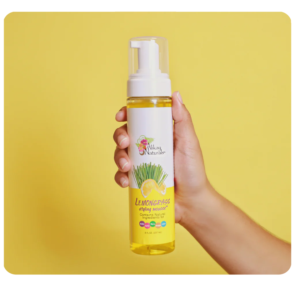 Alikay Naturals Lemongrass Styling Mousse