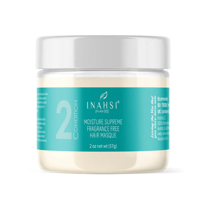 Inahsi Moisture Supreme Fragrance Free Hair Masque - Travel Size