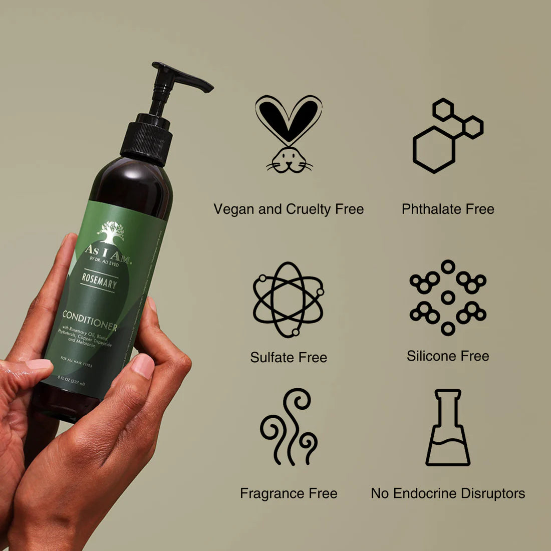 As I Am - Rosemary Conditioner - 237ml