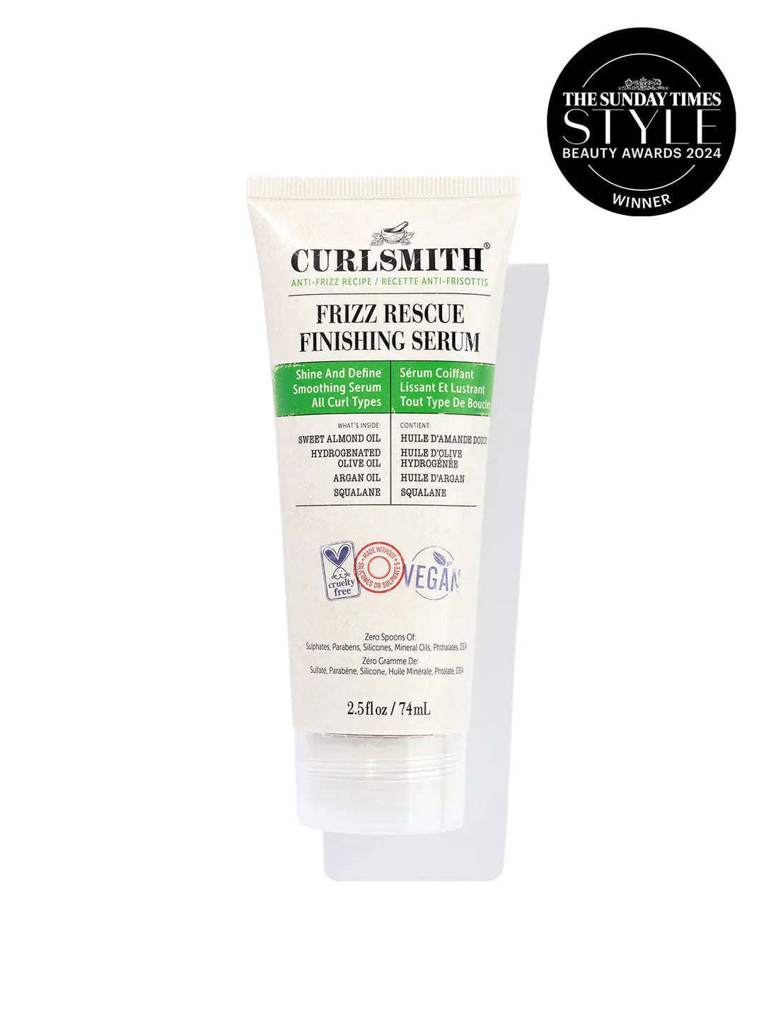 Curlsmith Frizz Rescue Finishing Serum